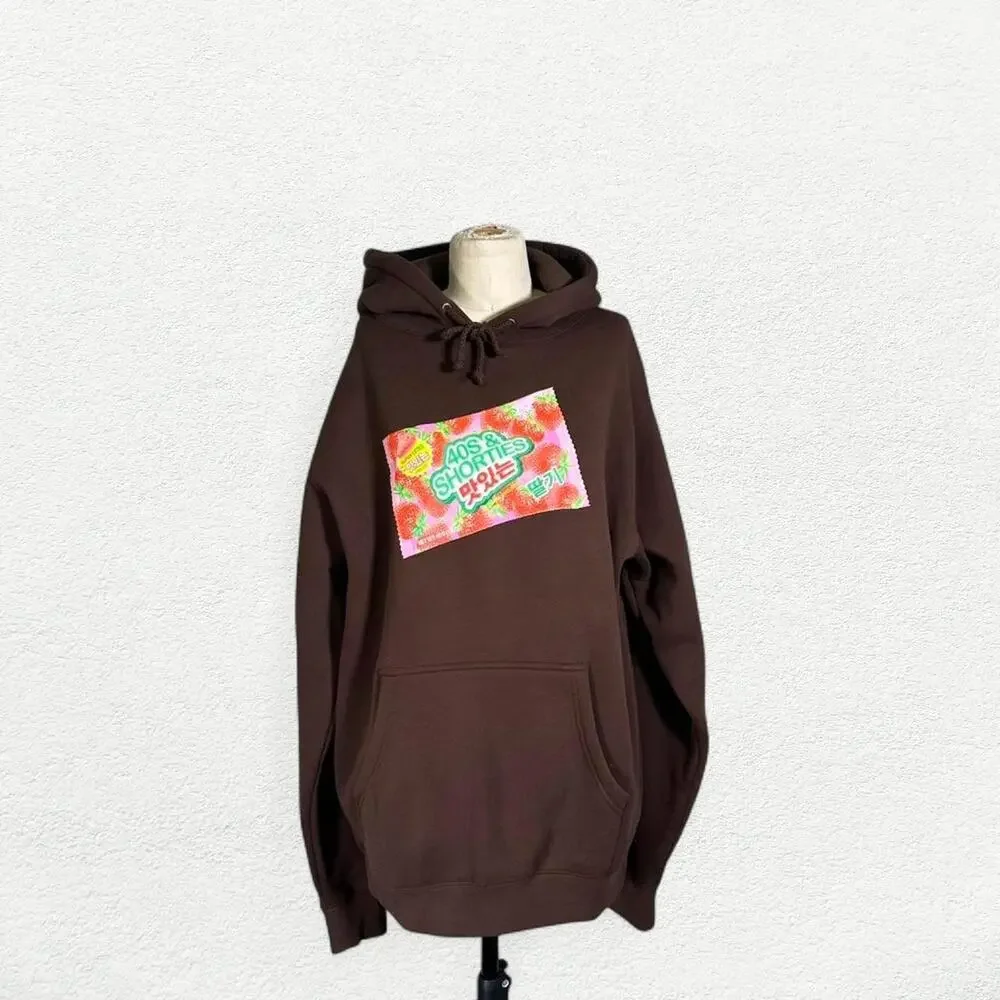 40's & Shorties Gummy Dark Chocolate Fresita Hoodie